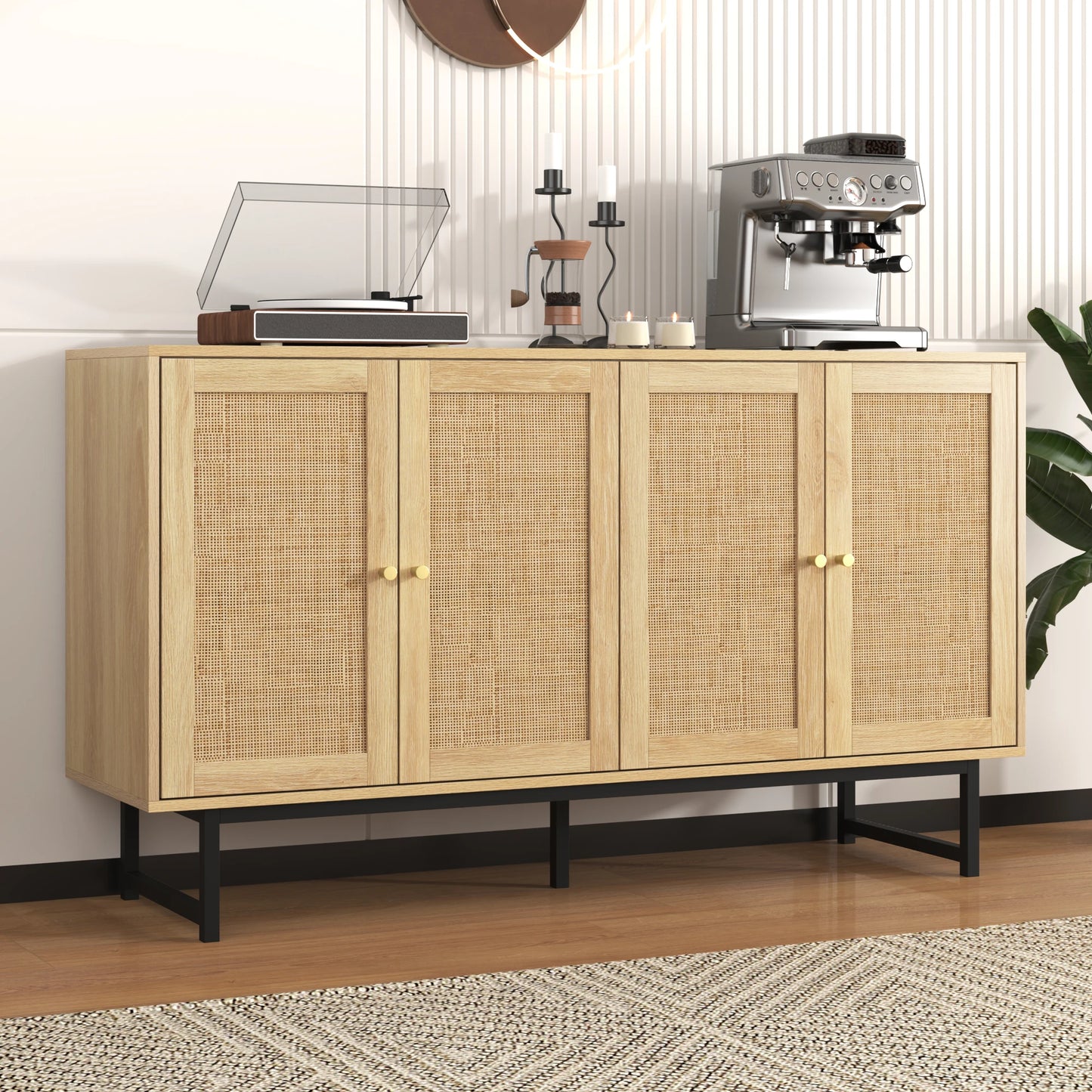 Sideboard Moderno 140×39,5×80 cm