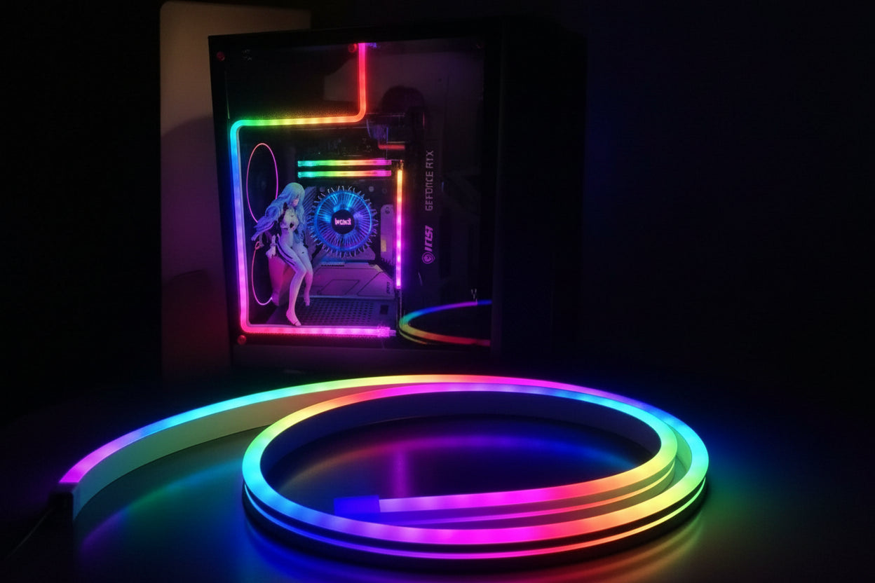 Striscia LED ARGB 5V 3-Pin AURA SYNC per PC Gaming
