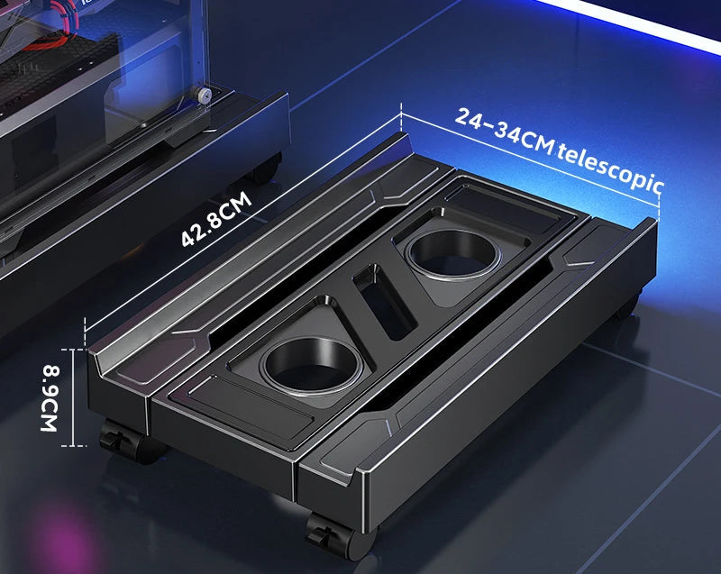Supporto Telescopico con Ventilazione RGB