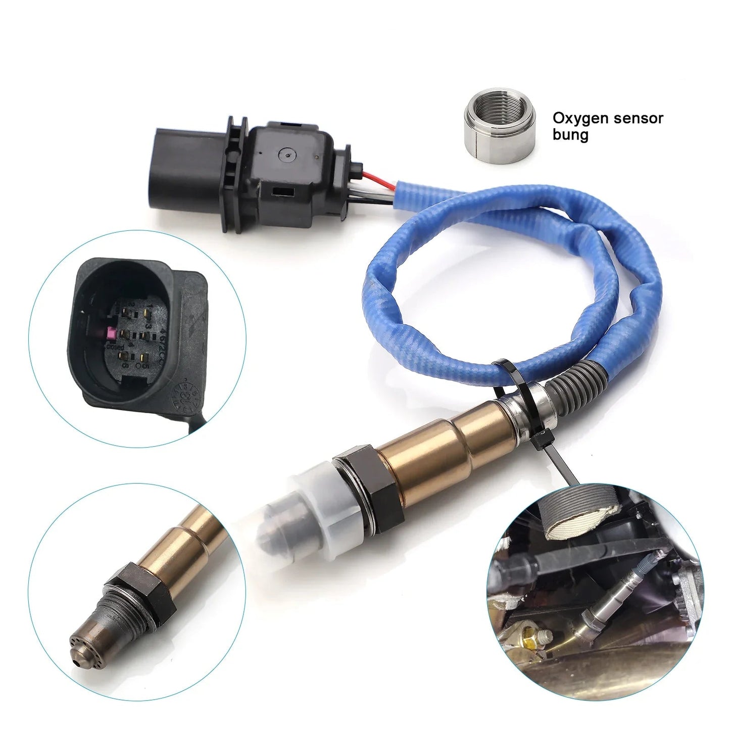 CNSPEED X-Series 30-0300 Wideband AFR Gauge Kit con Sensore LSU 4.9