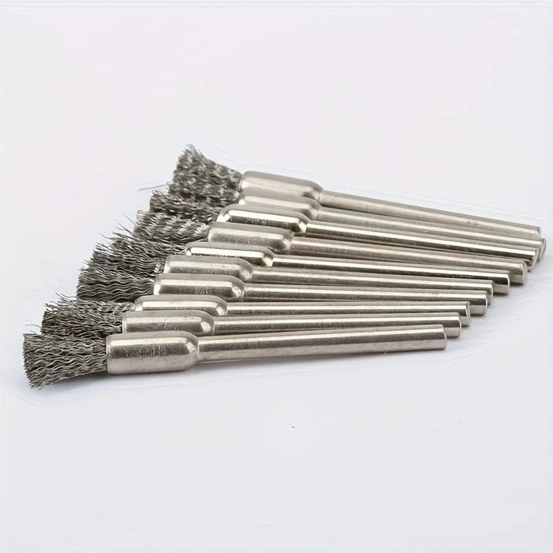 Set Spazzole Filo d'Acciaio Inossidabile