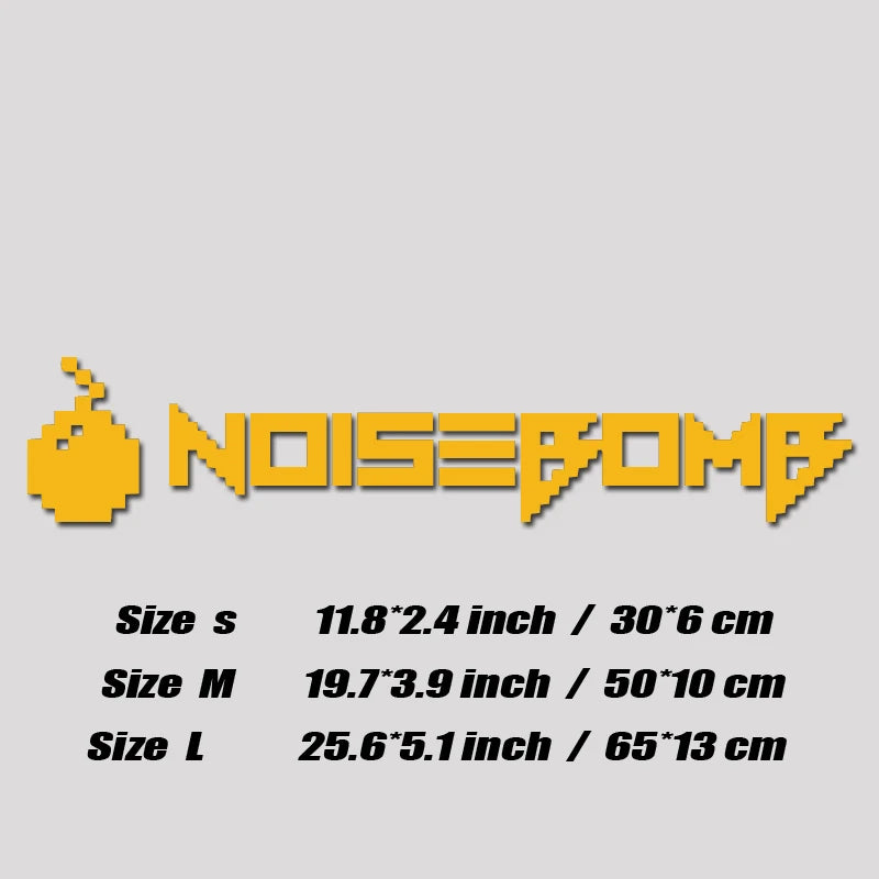 Adesivo "Noise Bomb"