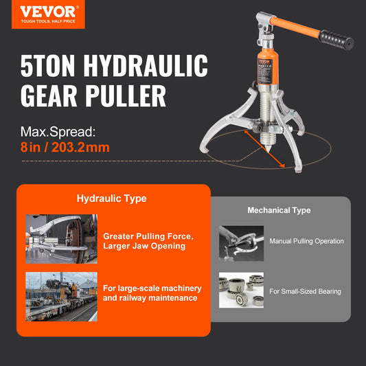 Hydraulic Gear Puller 5T/15T