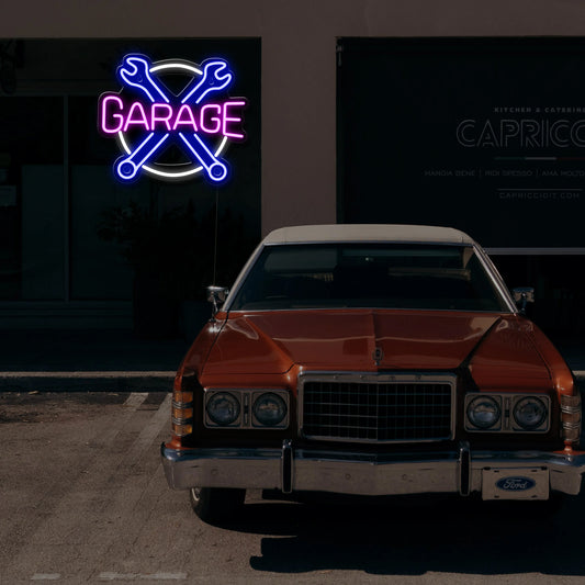 Insegna Neon LED “Garage
