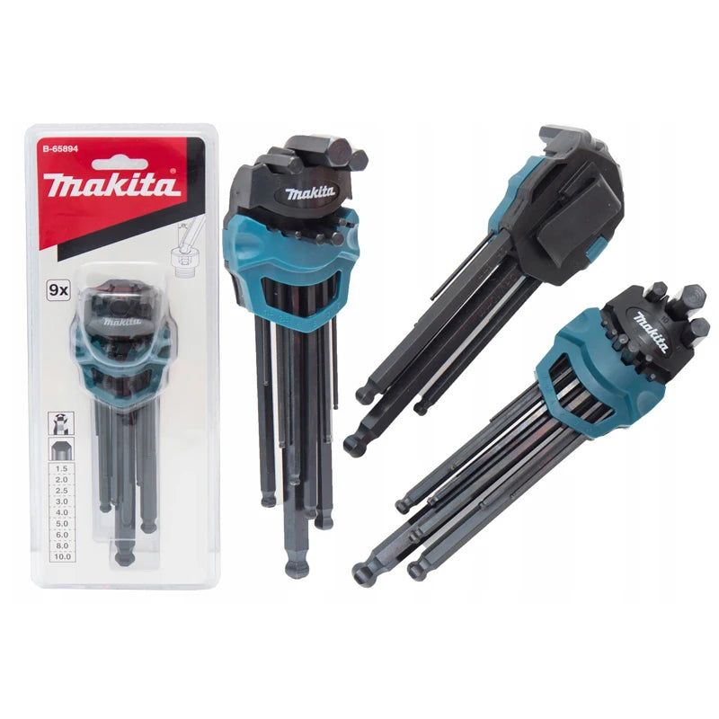 Makita B-65894 Set Chiavi Esagonali 9 Pezzi
