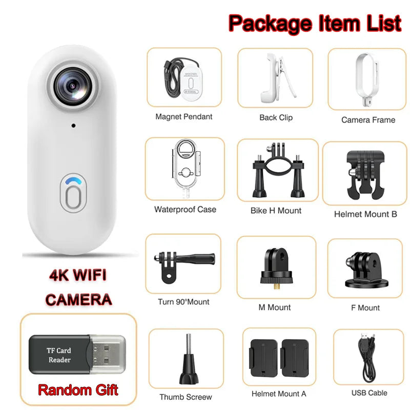 JETO H88 Mini Action Camera 4K