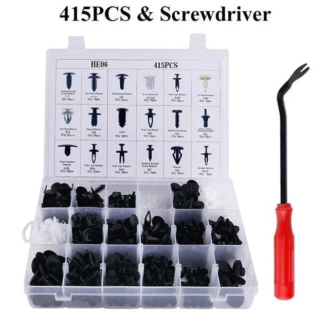 Kit Fastener Clip Auto
