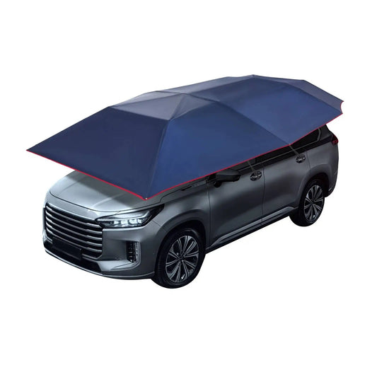 Tenda Parcheggio Auto Pieghevole Semi-Automatica 4,2 m / 4,6 m