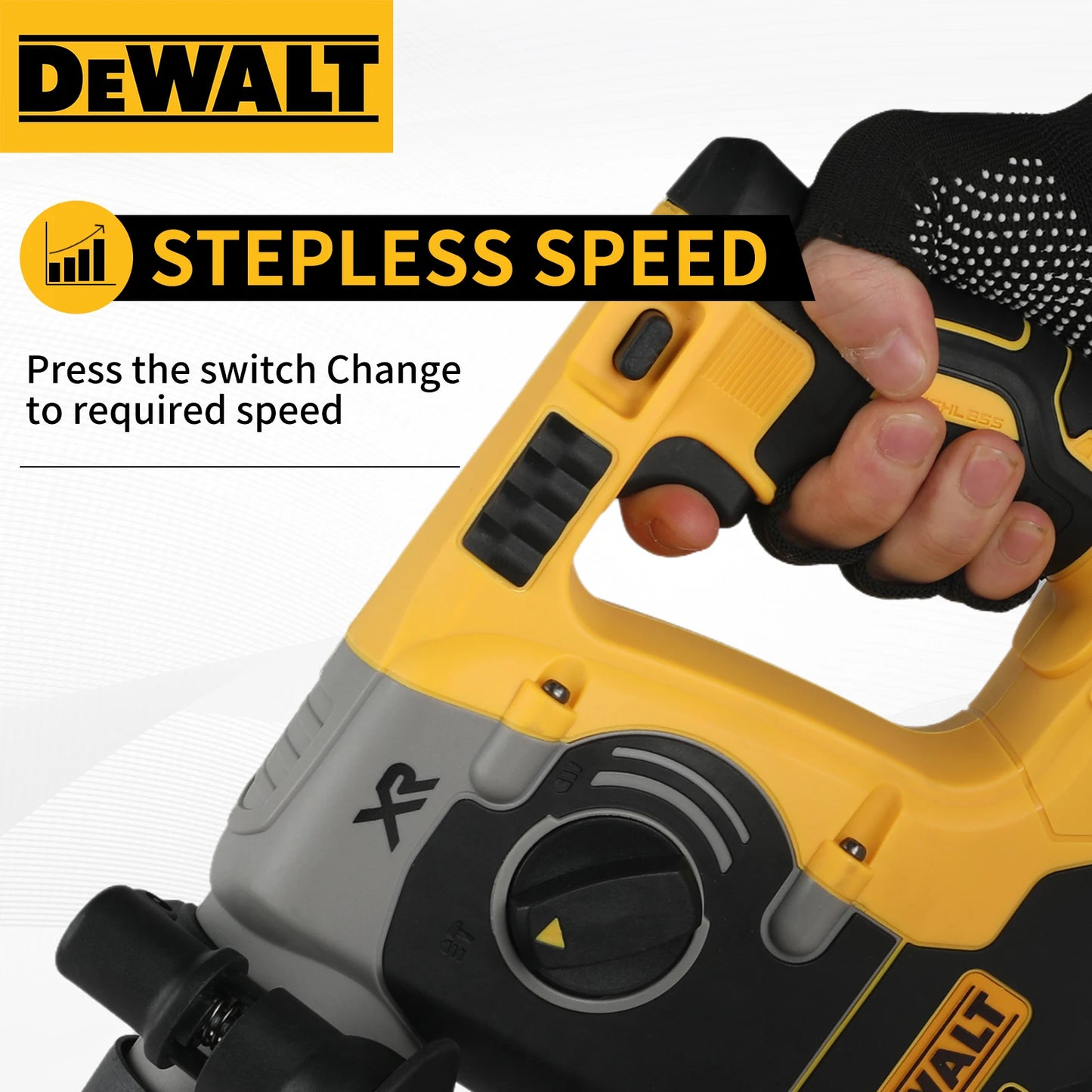 DEWALT 20V MAX SDS-Plus Trapano a Percussione Brushless