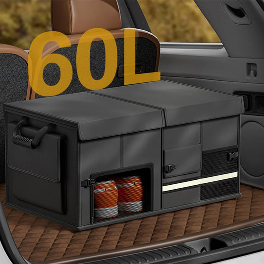 Organizer Pieghevole per Bagagliaio Auto 60L – Multiuso Impermeabile