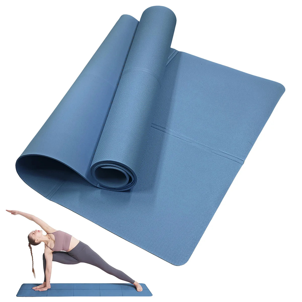Tappetino Yoga in Gomma Naturale EVA