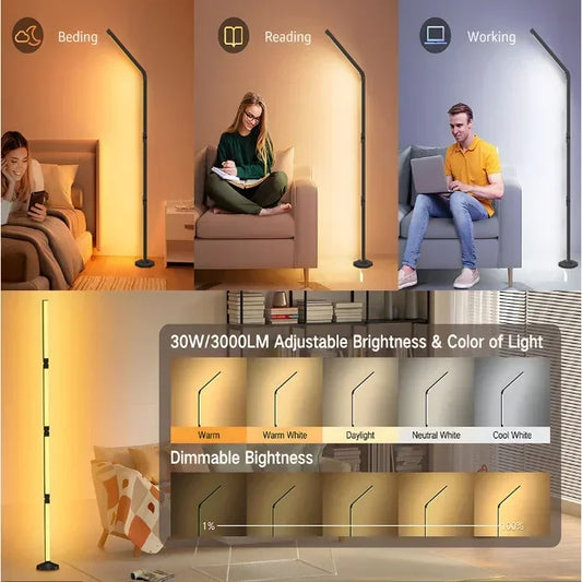 Lampada da Terra LED Intelligente YICHENG
