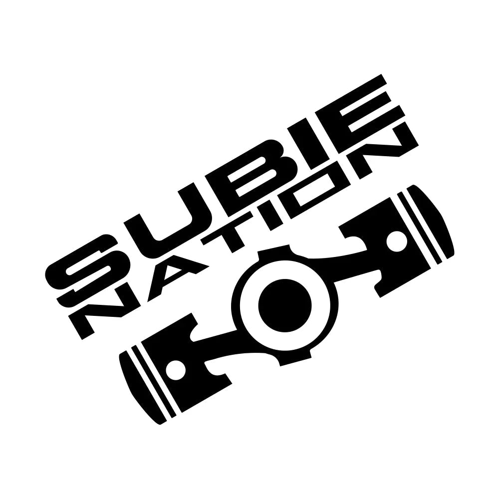 Adesivo JDM "SUBIE Nation"