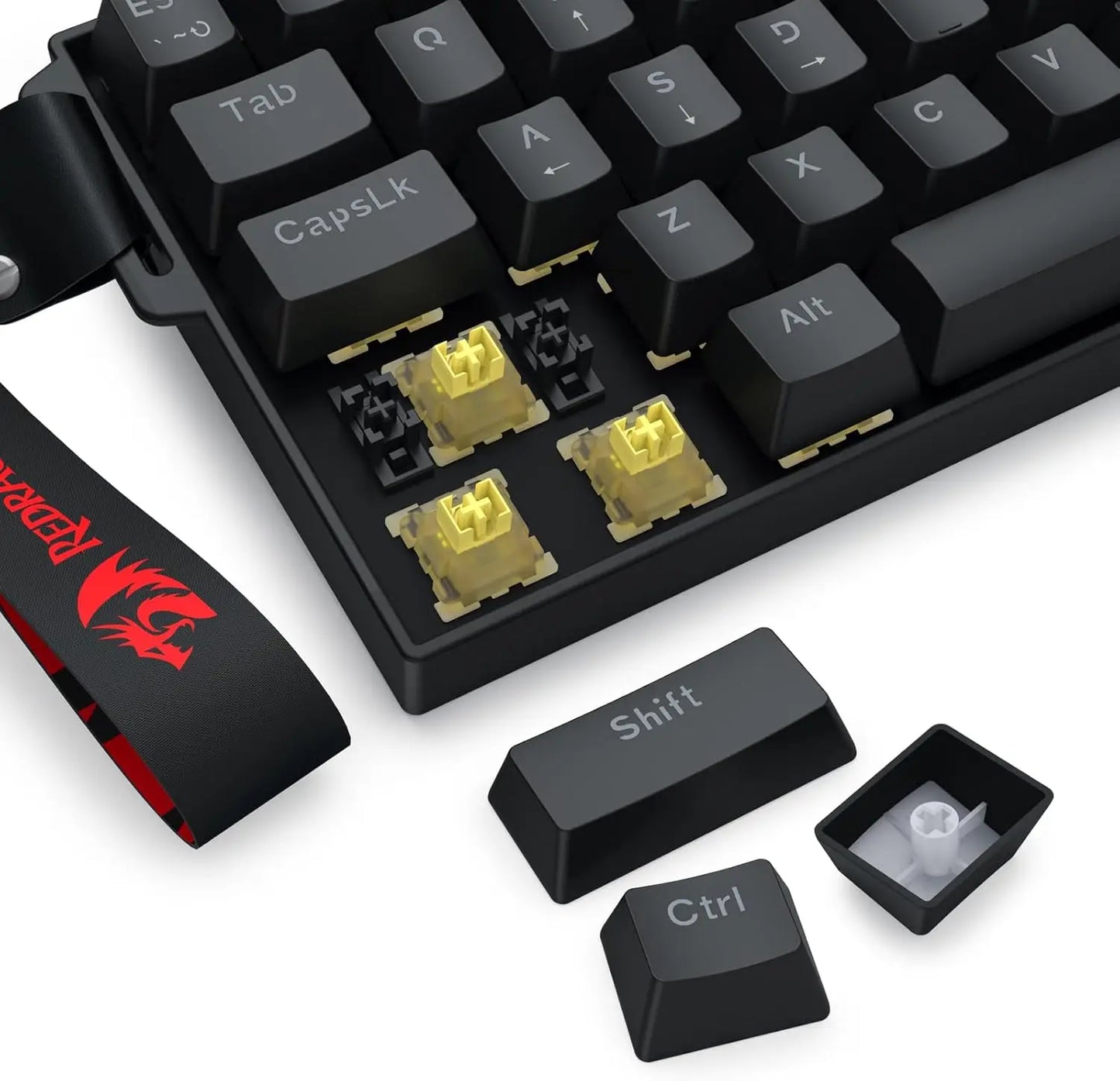 K617 M — Tastiera Gaming Meccanica 61 Tasti con Switch Hall Effect di Redragon
