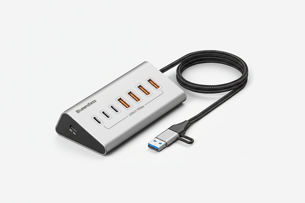 Hub USB-C 9-in-2 USB 3.2