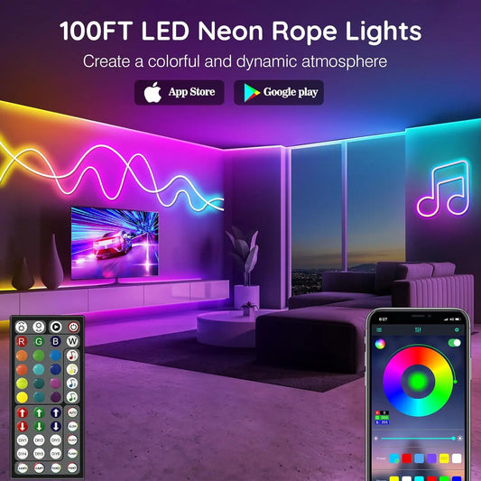 Striscia LED Neon RGB Intelligente 24V