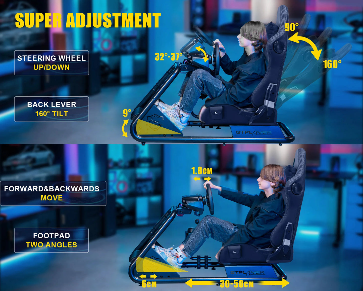 GTPLAYER GTS03 Simulator Cockpit