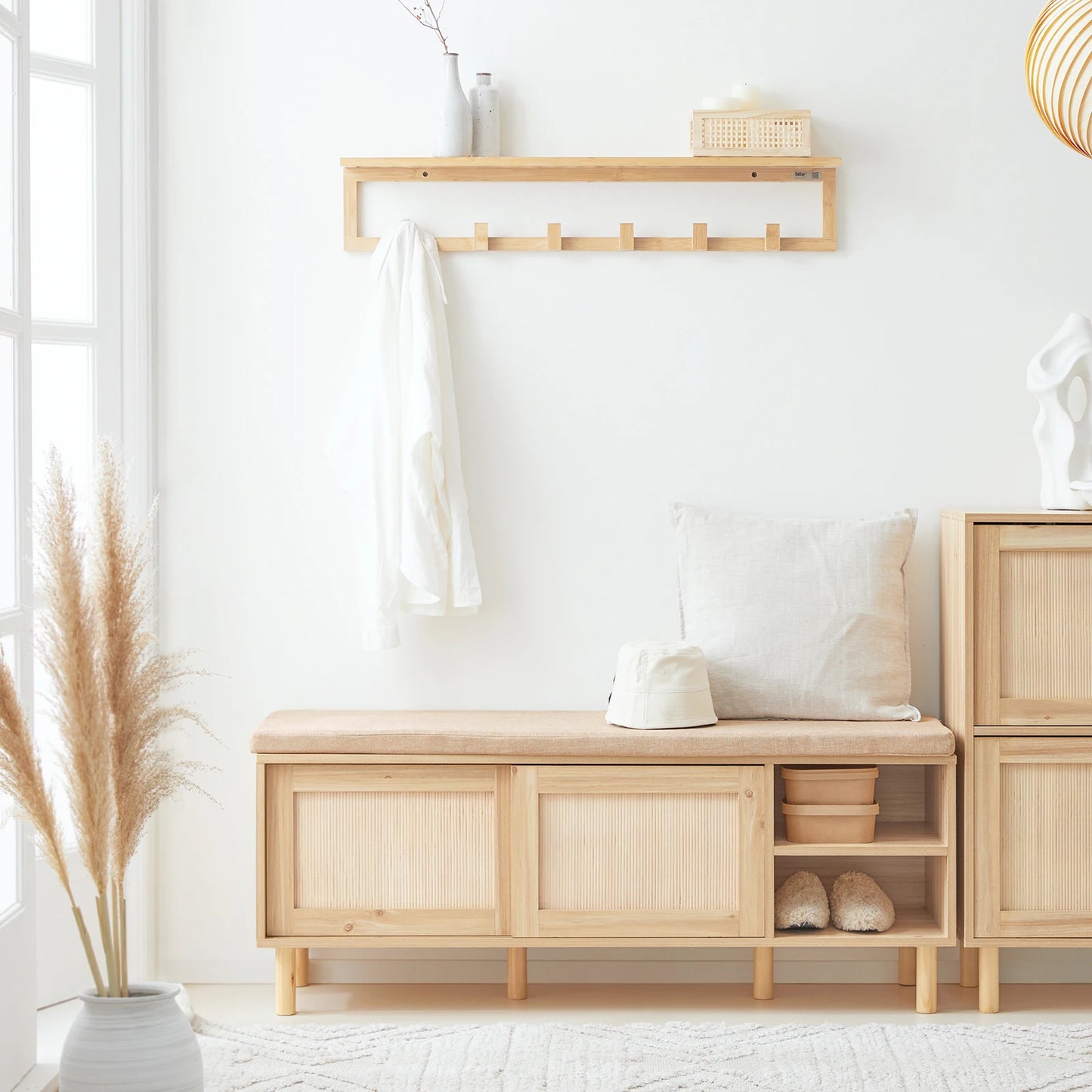 Scarpiera con Panca SoBuy FSR163-N
