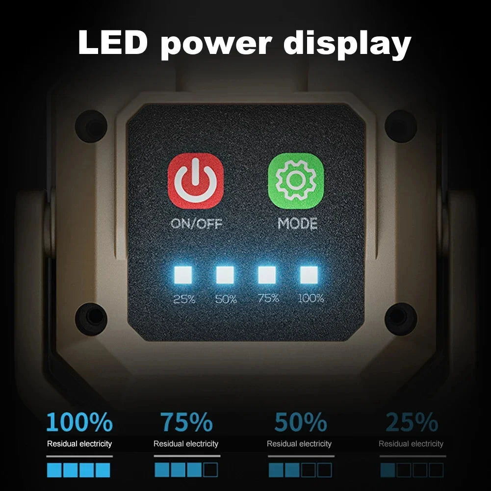 Lampada da Ispezione COB LED Ricaricabile