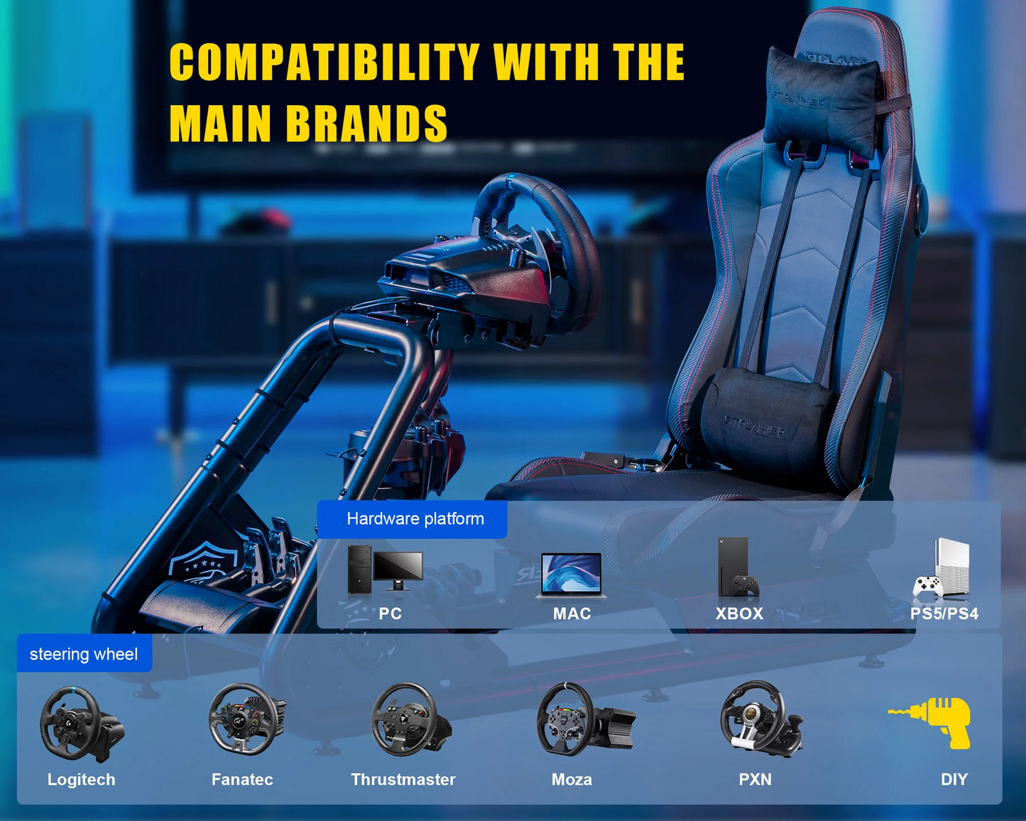GTPLAYER GTS03 Simulator Cockpit