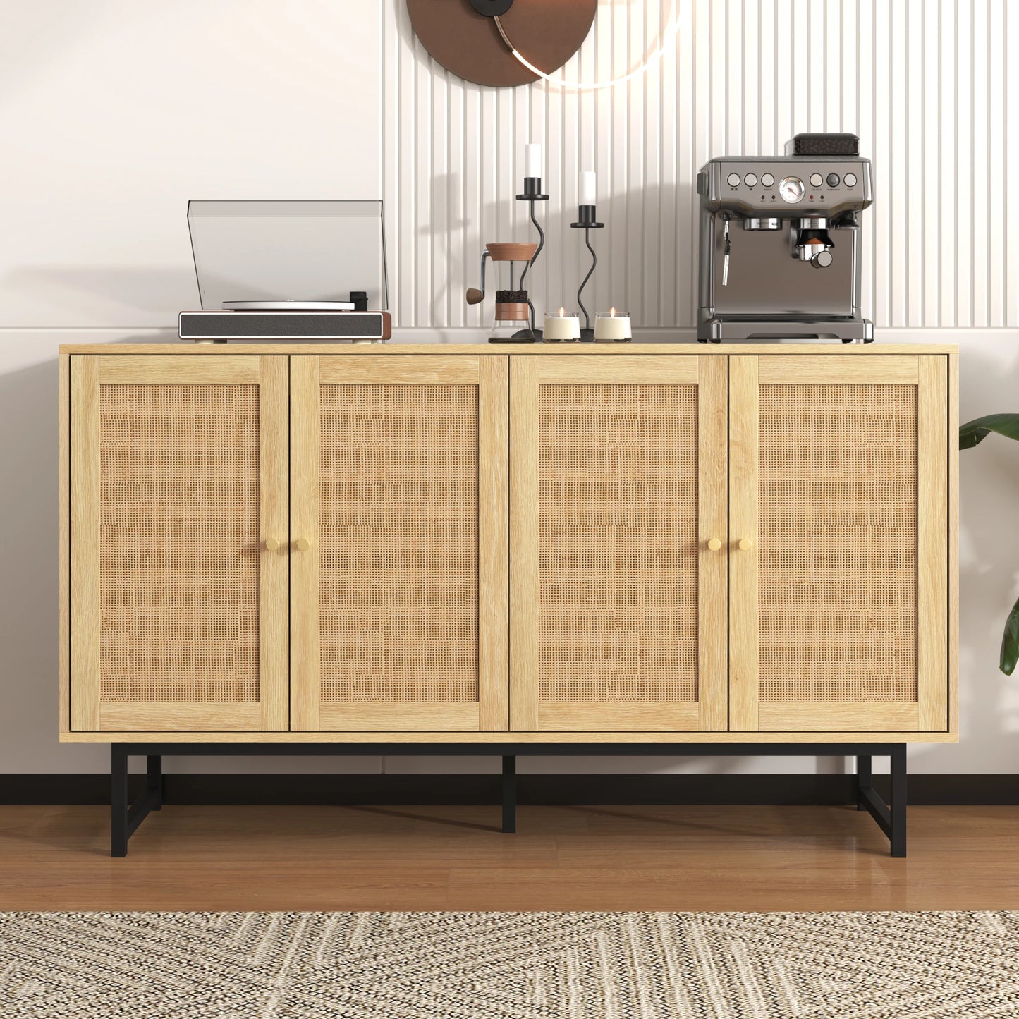 Sideboard Moderno 140×39,5×80 cm