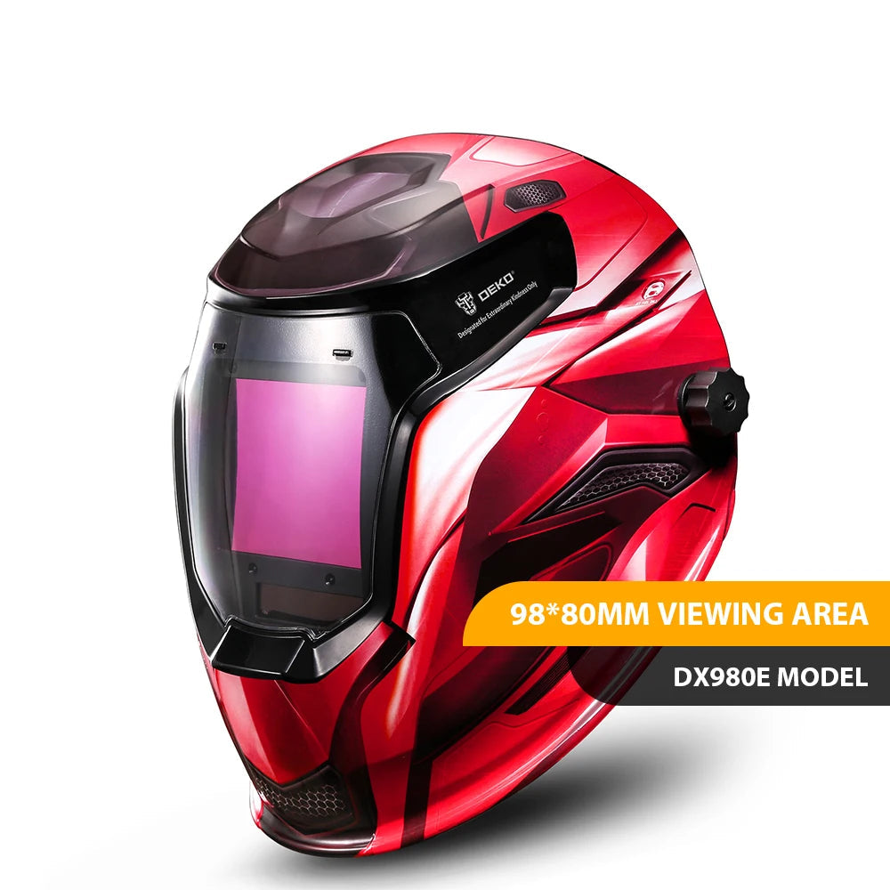 DEKOPRO MZ224 Solar Auto Darkening Welding Helmet