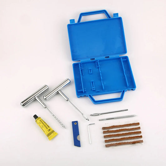 Kit Completo di Riparazione Pneumatici Professionale
