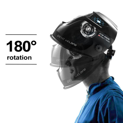 DEKOPRO MZ224 Solar Auto Darkening Welding Helmet