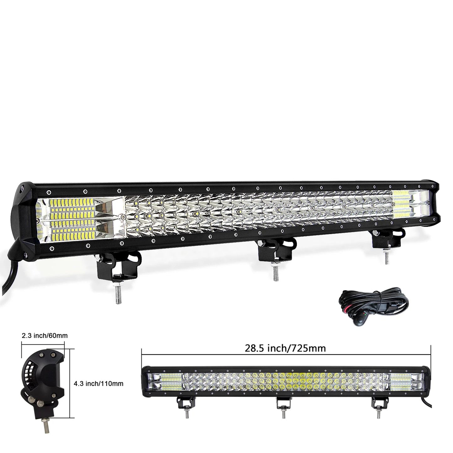 Barra LED Offroad Triple Row