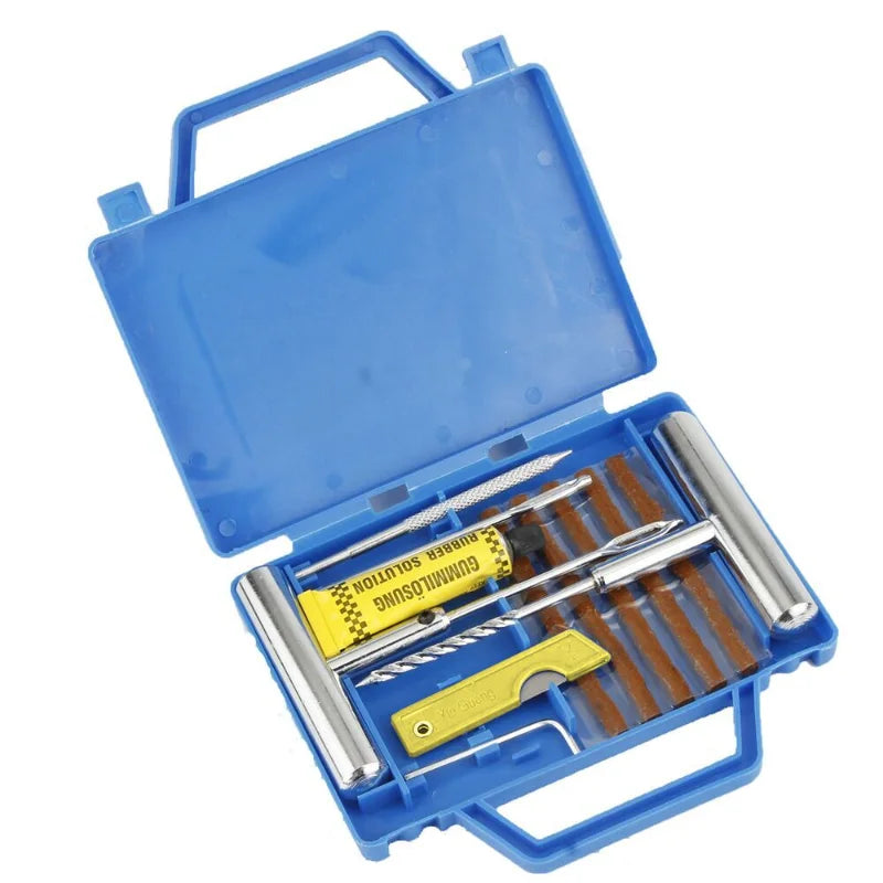 Kit Completo di Riparazione Pneumatici Professionale