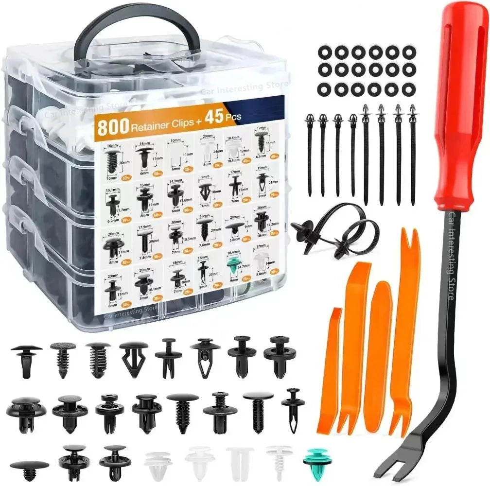 Kit Fastener Clip Auto