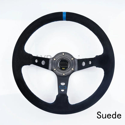 Volante Racing OMP 350mm Scamosciato