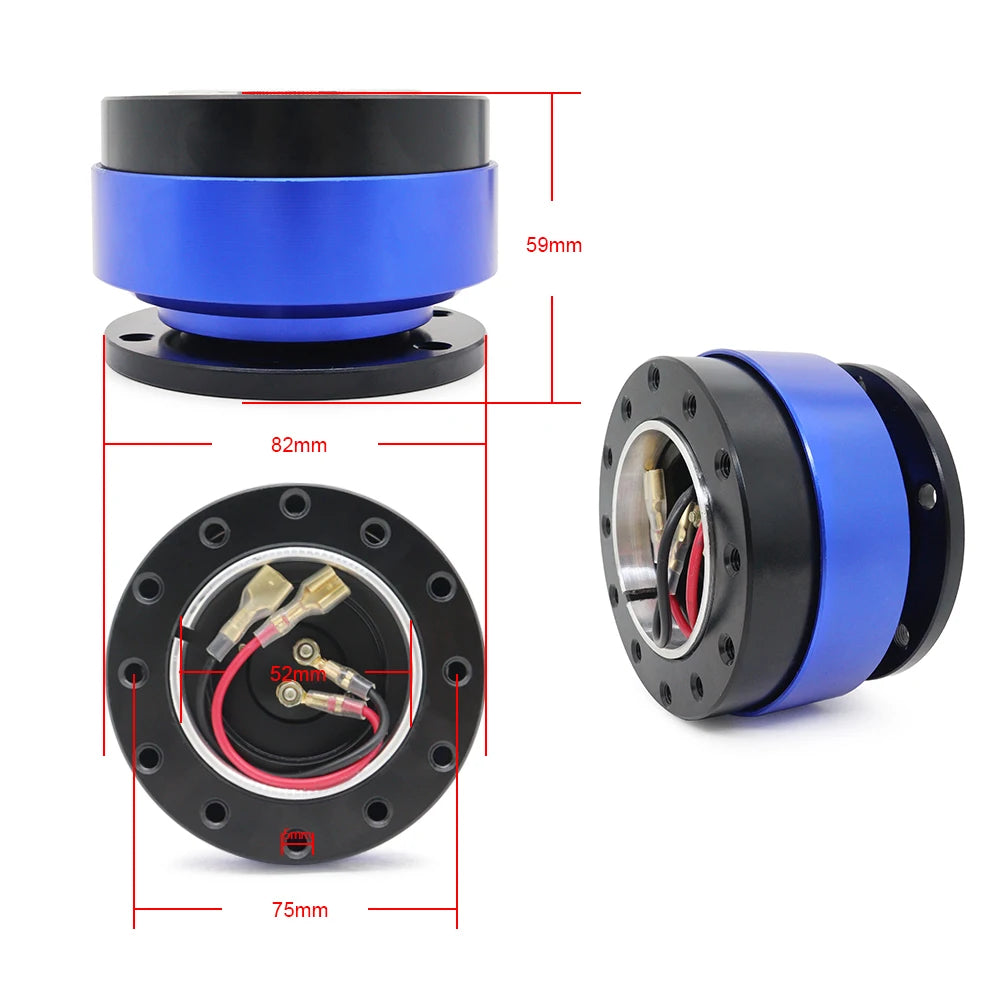 Quick Release Hub Adapter in Alluminio Billet