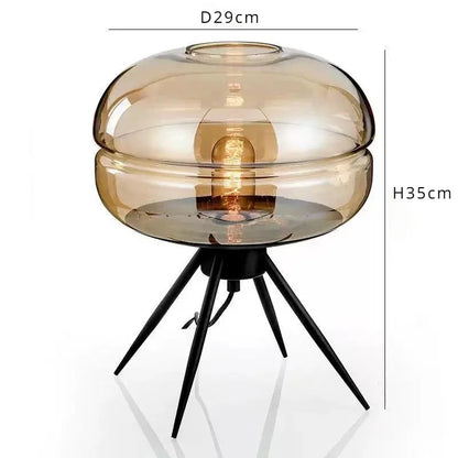 Lampada da Pavimento in Vetro Nordic Postmoderno