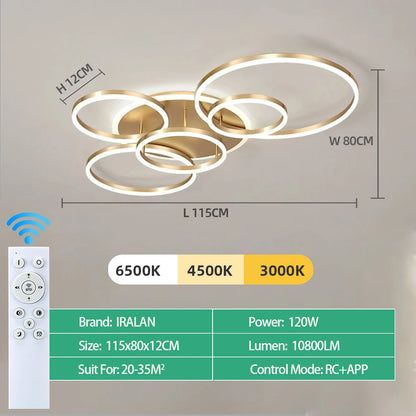 Lampadario LED Moderno
