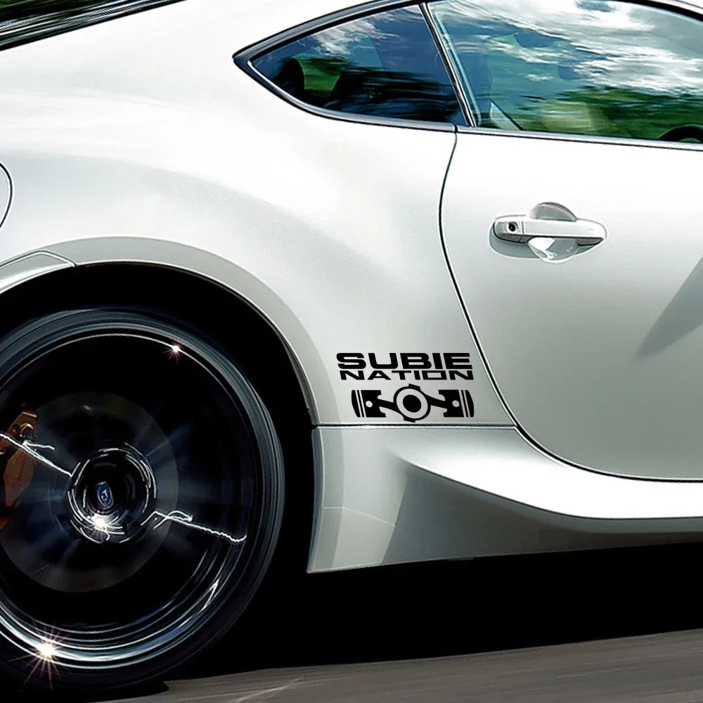 Adesivo JDM "SUBIE Nation"