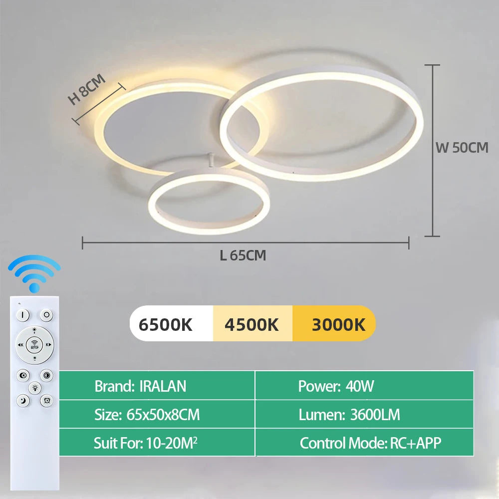 Lampadario LED Moderno
