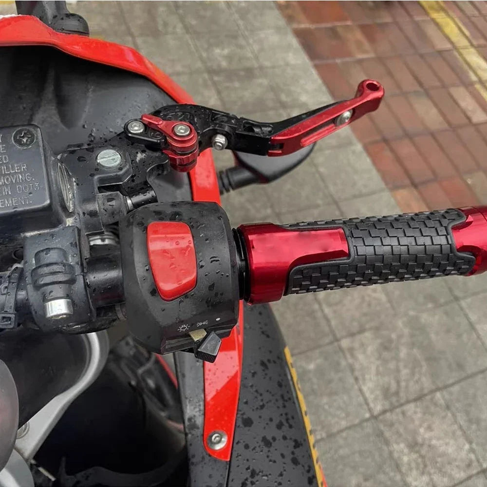 Manopole Moto in Alluminio Billet