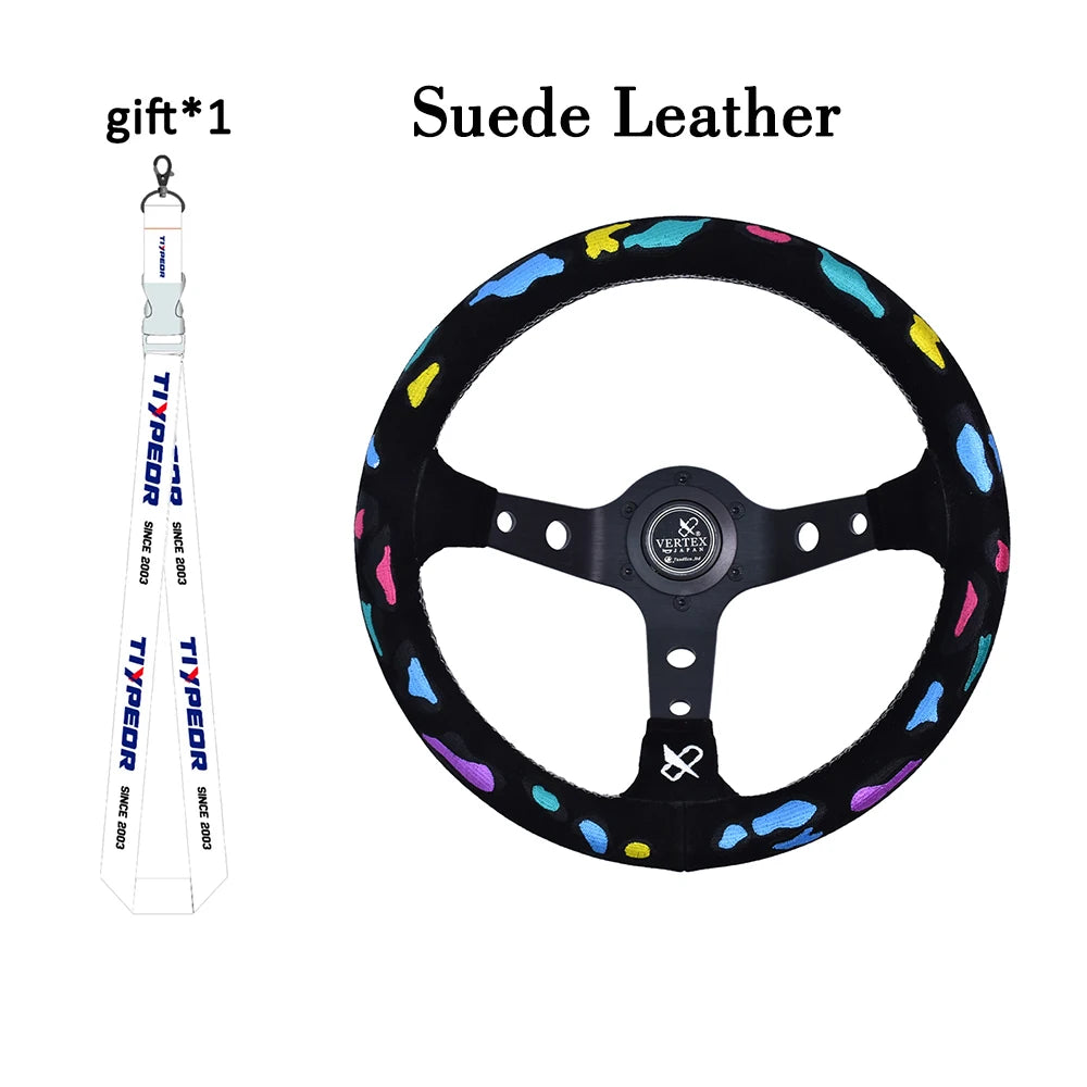 Volante Racing VERTEX 320mm in Pelle