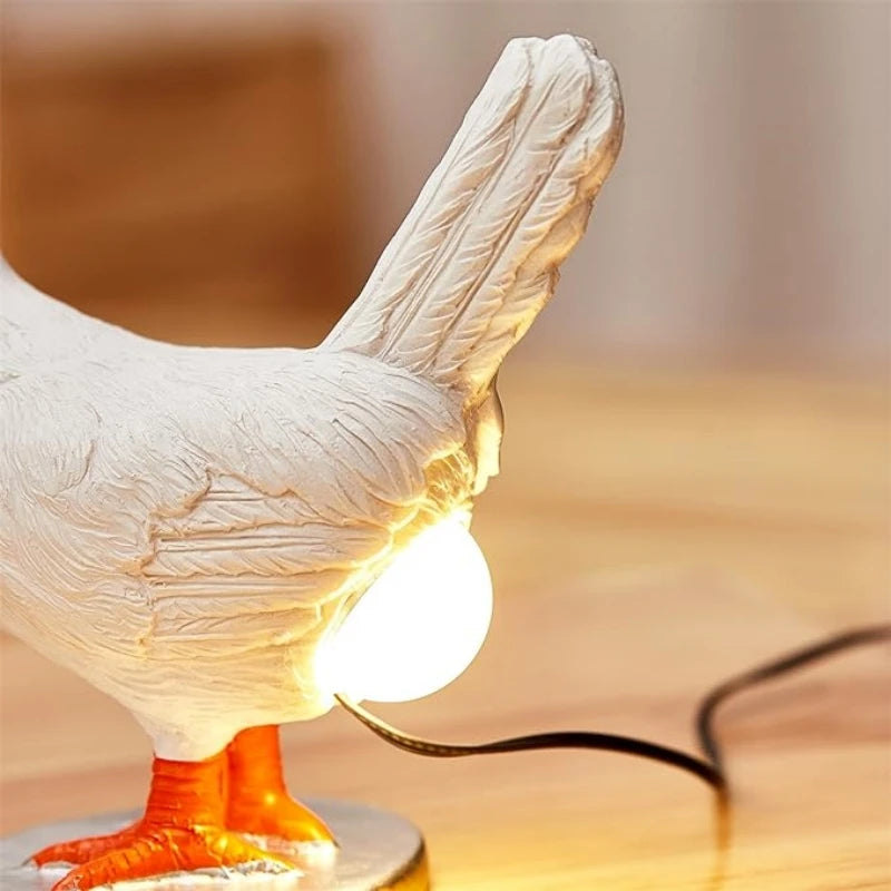 Lampada Notturna Decorativa a Forma di Animale – Pulcino / Anatra