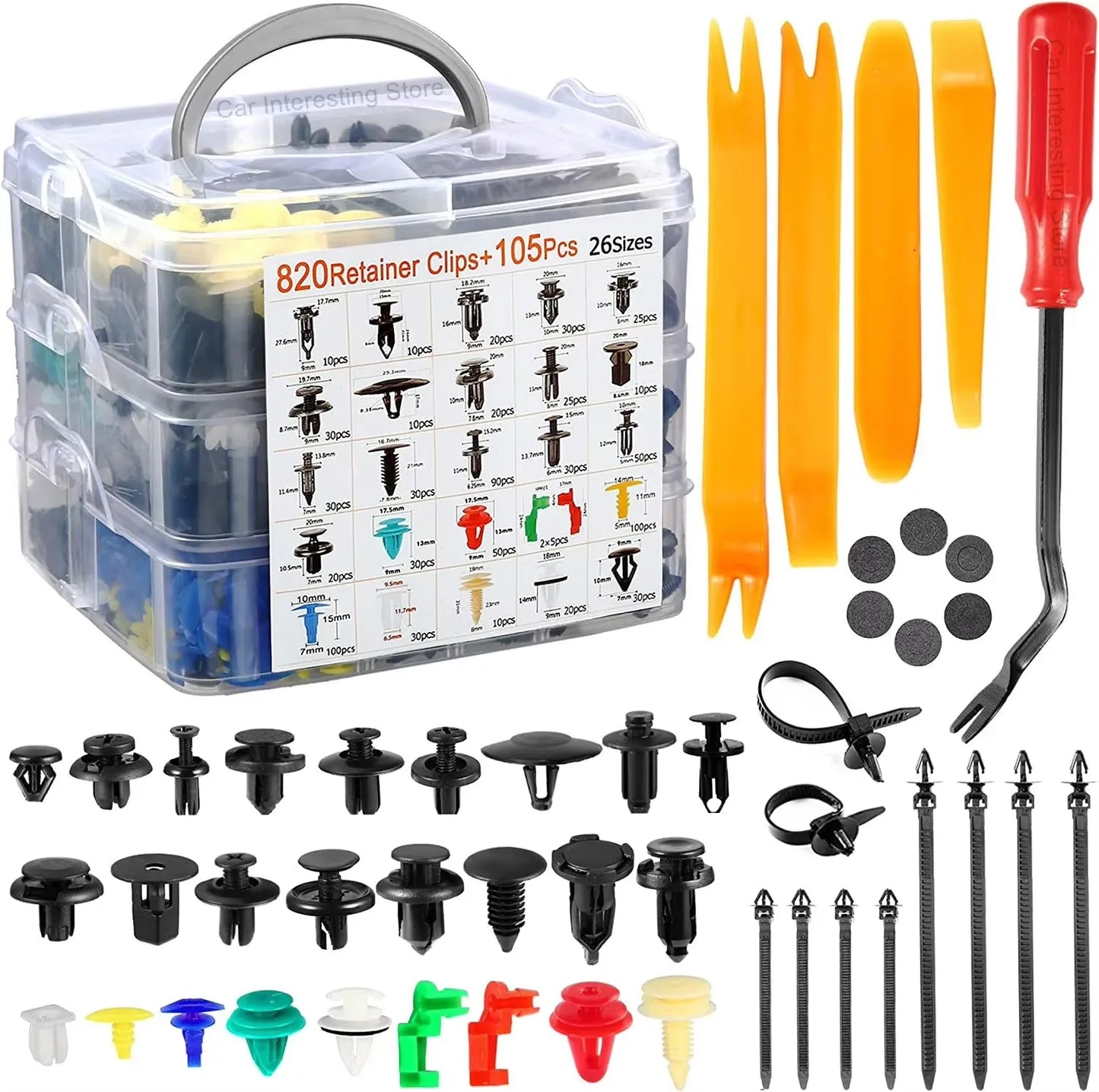 Kit Fastener Clip Auto