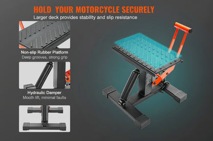 SucceBuy HMSL-440 – Cavalletto Sollevatore Idraulico per Moto