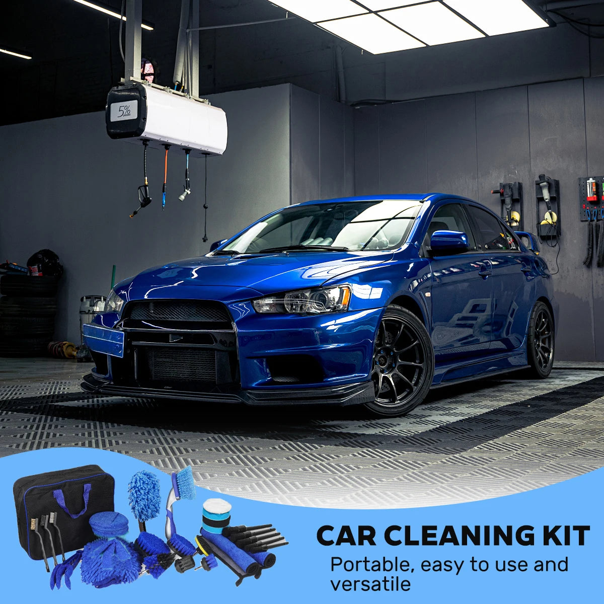 Kit Detailing Auto 26 Pezzi
