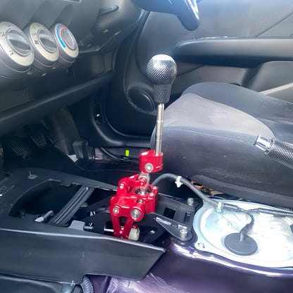 Leva Cambio Short Shifter Regolabile in Alluminio | Gear Shift Performance per Honda Fit GK5 e Modelli Compatibili