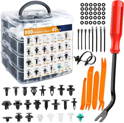 Kit Fastener Clip Auto