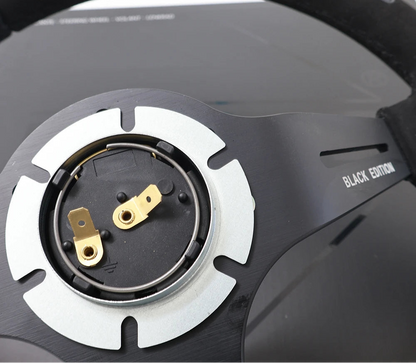 Volante Racing 335mm Scamosciato