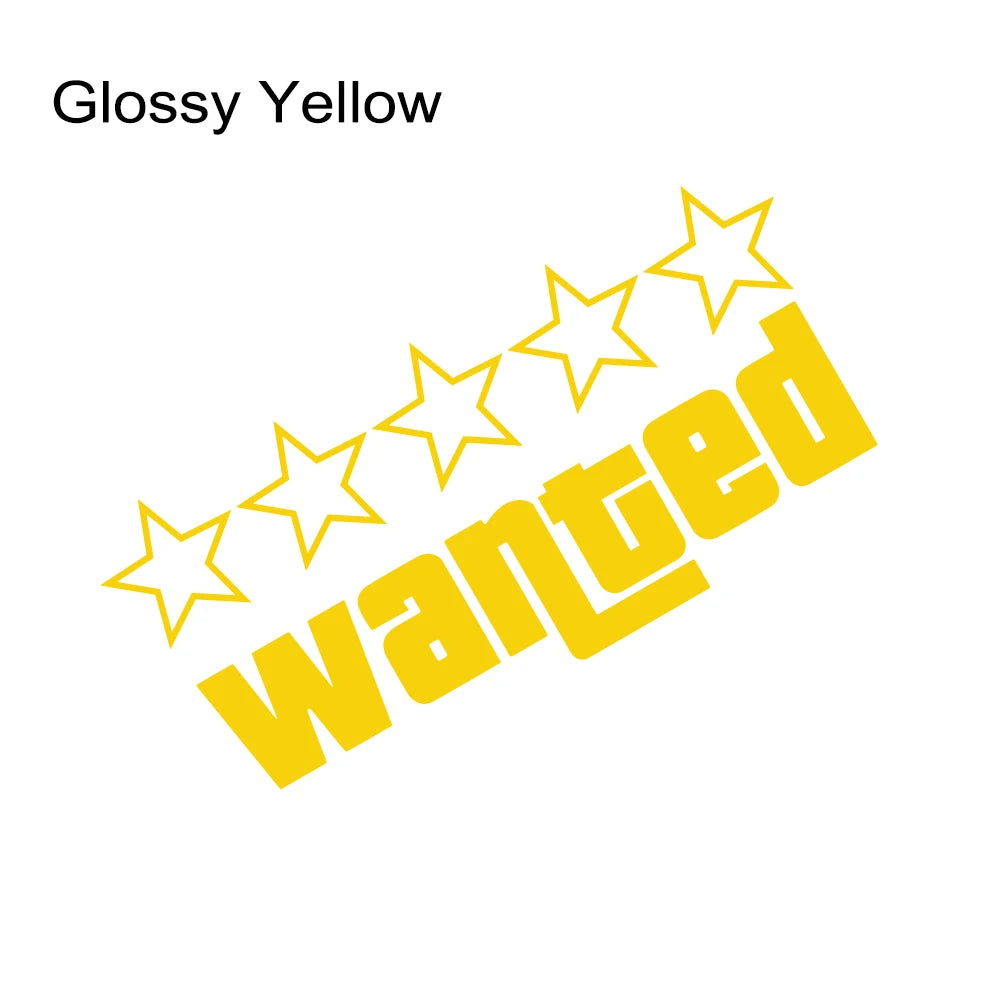 Adesivo "Wanted Laser"