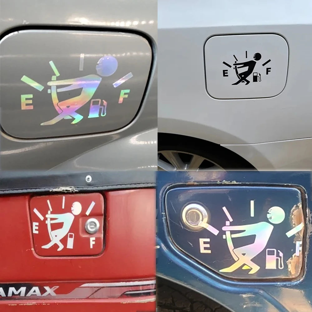Adesivo Carburante Divertente