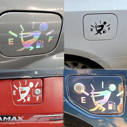 Adesivo Carburante Divertente