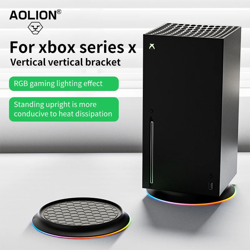 Aolion 2235 — Base Verticale con Illuminazione RGB per Xbox Series X
